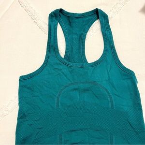 Lululemon Swiftly Tech Racerback Tank Teal Blue